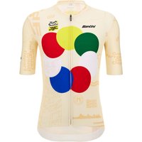 TOUR DE FRANCE Grand Départ Florence 2024 Kurzarmtrikot, für Herren, Größe M, TOUR DE FRANCE Grand Départ Florence 2024 Kurzarmtrikot, für Herren, Größe M, von Santini