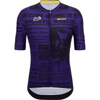 TOUR DE FRANCE Puy de Dome 2023 Kurzarmtrikot, für Herren, Größe S, Radtrikot, TOUR DE FRANCE Puy de Dome 2023 Kurzarmtrikot, für Herren, Größe S, Radtrikot, von Santini