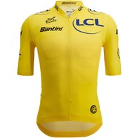 TOUR DE FRANCE Race Gelbes Trikot 2024 Kurzarmtrikot, für Herren, Größe 2XL, TOUR DE FRANCE Race Gelbes Trikot 2024 Kurzarmtrikot, für Herren, Größe 2XL, von Santini
