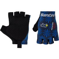 TOUR DE FRANCE Trionfo 2023 Handschuhe, für Herren, Größe S, Fahrradhandschuhe, von Santini