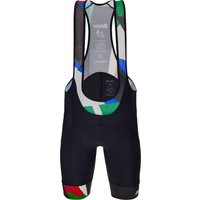 TOUR DE FRANCE kurze Träger- hose Mont Blanc-Courchevel 23, für Herren, Größe TOUR DE FRANCE kurze Träger- hose Mont Blanc-Courchevel 23, für Herren, Größe von Santini