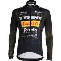 TREK PIRELLI 2021 Langarmtrikot, für Herren, Größe S, Radtrikot, von Santini