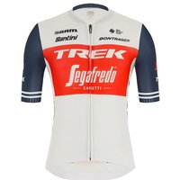 TREK-SEGAFREDO Race 2021 Kurzarmtrikot, für Herren, Größe S, Radtrikot, von Santini