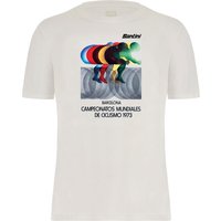 UCI GRANDI CAMPIONI 2024 T-Shirt, für Herren, Größe S, MTB Trikot, MTB von Santini