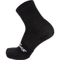 UCI WORLD CHAMPION 2025 Radsocken, für Herren, Größe M-L, Rennradsocken, MTB UCI WORLD CHAMPION 2025 Radsocken, für Herren, Größe M-L, Rennradsocken, MTB von Santini