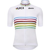 UCI WORLD CHAMPION Masters 2025 Kurzarmtrikot, für Herren, Größe L, Rennrad UCI WORLD CHAMPION Masters 2025 Kurzarmtrikot, für Herren, Größe L, Rennrad von Santini