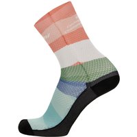 UCI WORLD CHAMPIONSHIP GLASGOW Cloudscape 2023 Radsocken, für Herren, Größe XL, UCI WORLD CHAMPIONSHIP GLASGOW Cloudscape 2023 Radsocken, für Herren, Größe XL, von Santini