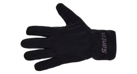 lange unisex handschuhe santini pile schwarz lange unisex handschuhe santini pile schwarz von Santini