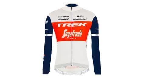 santini trek segafredo langarm jersey weis von Santini