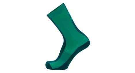 unisex santini puro high profile socken grun von Santini