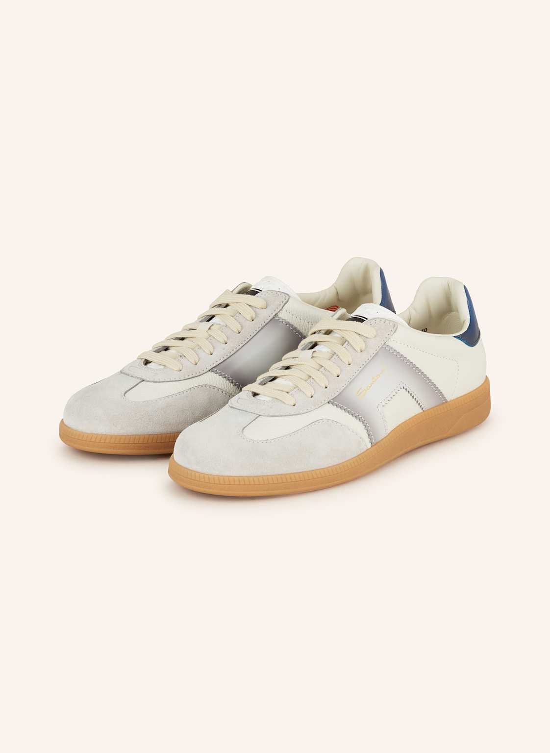 Santoni Sneaker Olympic weiss Santoni Sneaker Olympic weiss von Santoni