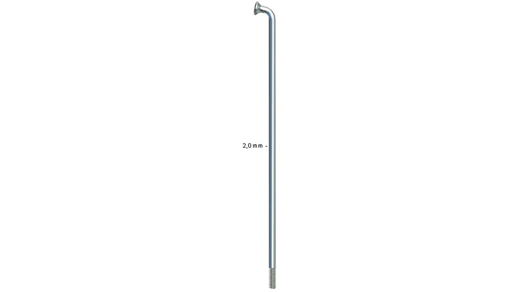 Sapim Leader Niro Speiche 2,0 mm Sapim Leader Niro Speiche 2,0 mm von Sapim