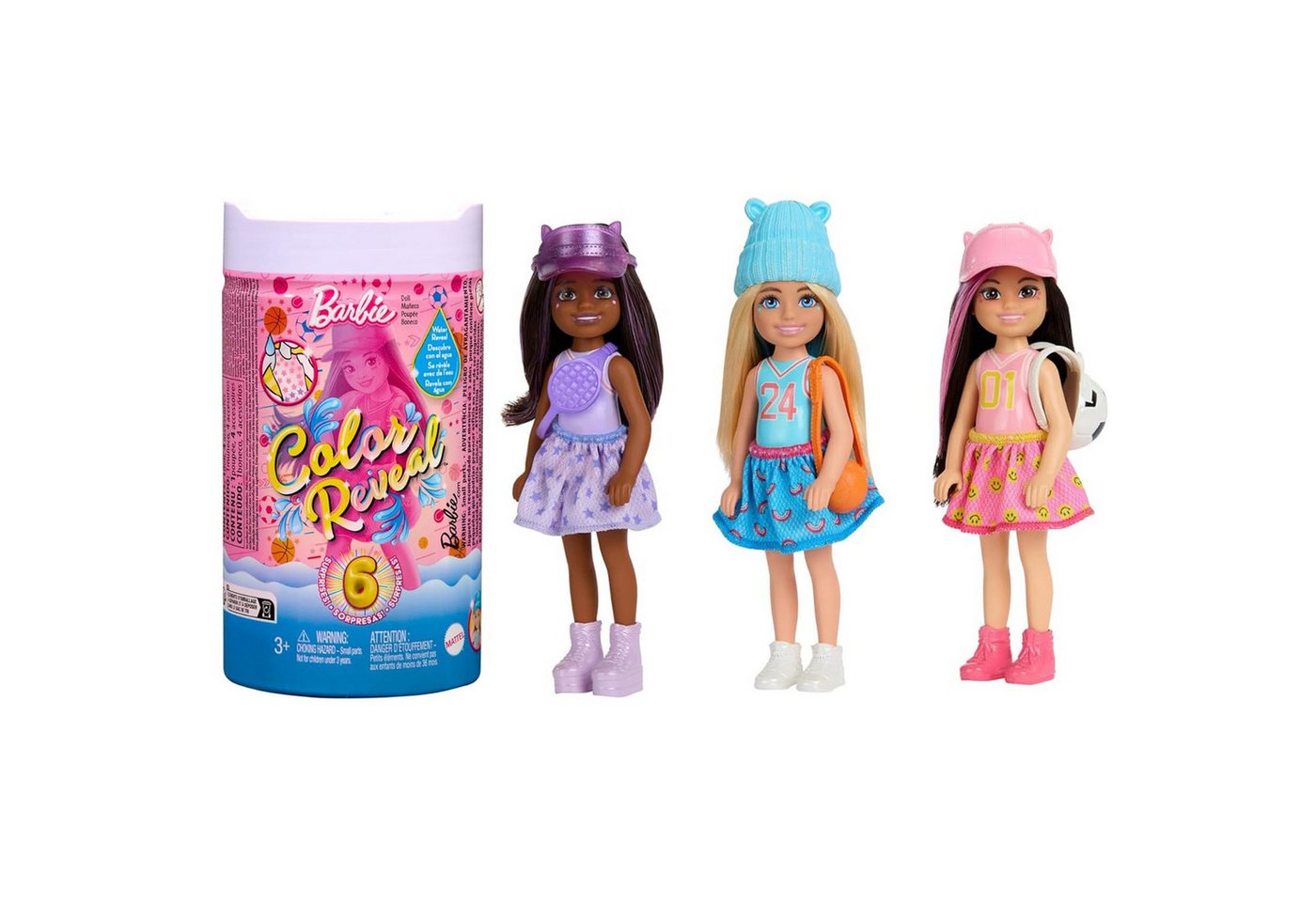 Sarcia.eu Anziehpuppe Barbie Color Reveal - Sportserie Puppe, Überraschung Sarcia.eu Anziehpuppe Barbie Color Reveal - Sportserie Puppe, Überraschung von Sarcia.eu
