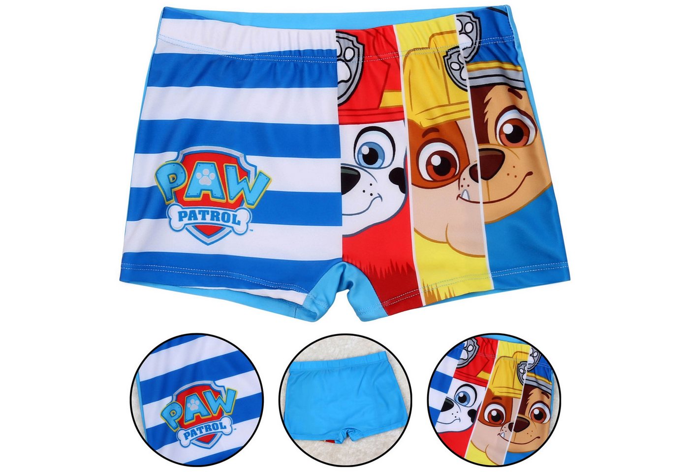 Sarcia.eu Badehose Paw Patrol Jungen Badehose/ Boxershorts, blaue Badehose, 98-104 von Sarcia.eu