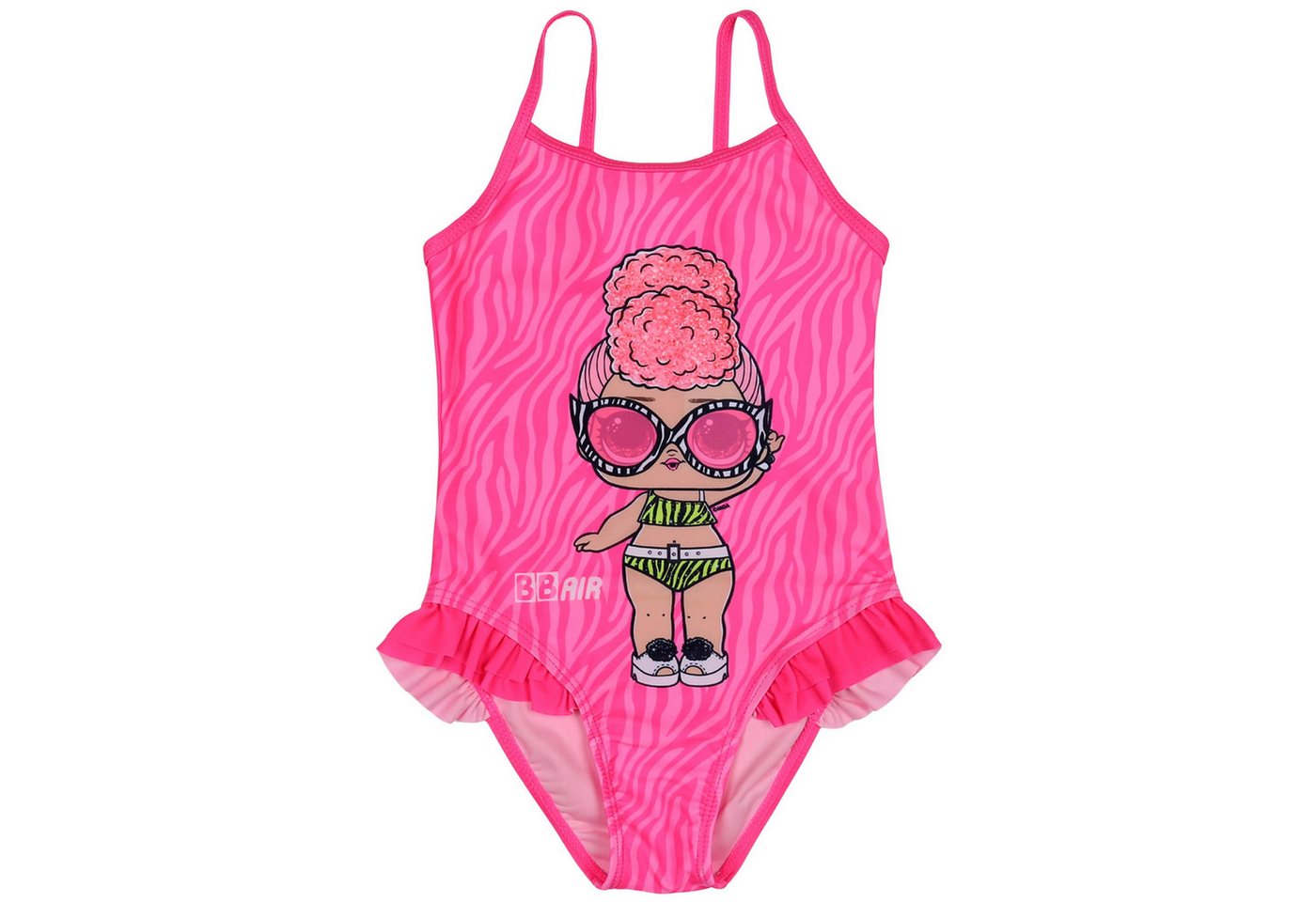 Sarcia.eu Badekleid LOL Surprise Mädchen-Badeanzug, rosa Badeanzug 5-6 Jahre von Sarcia.eu