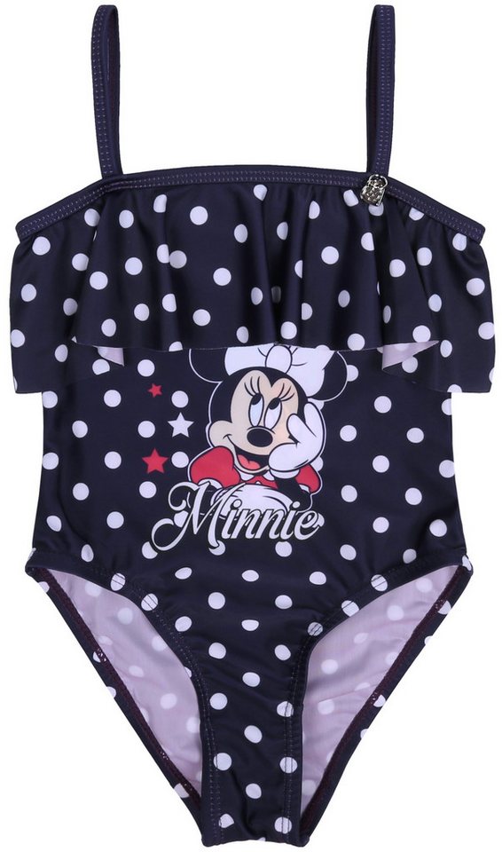 Sarcia.eu Badekleid Minnie Maus Einteiliger, dunkelblauer Badeanzug weiß getupft 4-5 Jahre Sarcia.eu Badekleid Minnie Maus Einteiliger, dunkelblauer Badeanzug weiß getupft 4-5 Jahre von Sarcia.eu