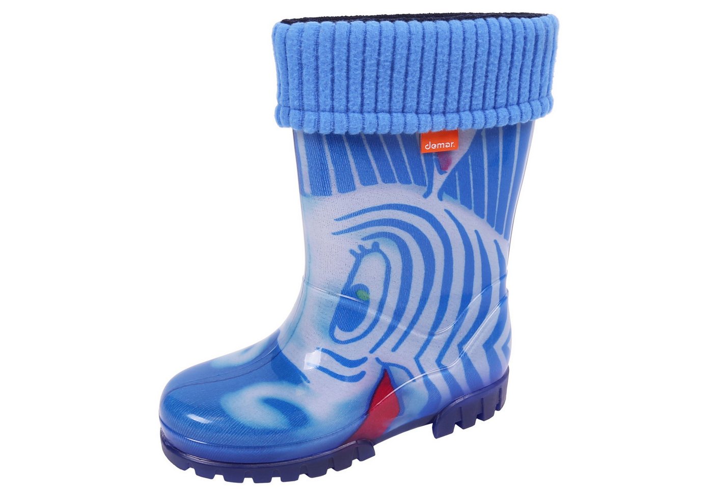 Sarcia.eu DEMAR bunte Regenstiefel mit Stiefelsocken Zebra Blau 34-35 EU Gummistiefel Sarcia.eu DEMAR bunte Regenstiefel mit Stiefelsocken Zebra Blau 34-35 EU Gummistiefel von Sarcia.eu