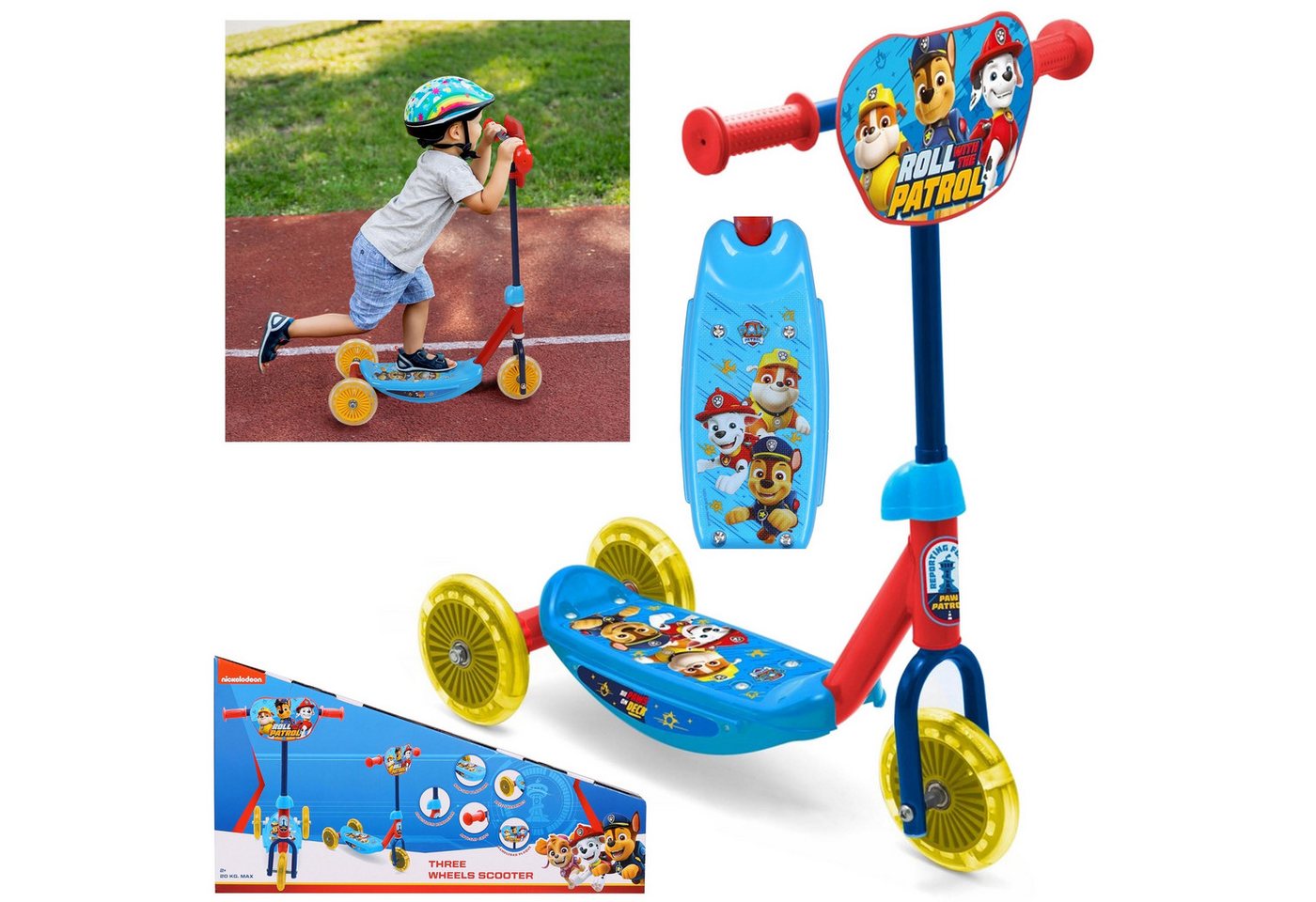 Sarcia.eu Dreirad Paw Patrol Jungen Balance Roller, verstellbar bis zu 20 kg Sarcia.eu Dreirad Paw Patrol Jungen Balance Roller, verstellbar bis zu 20 kg von Sarcia.eu