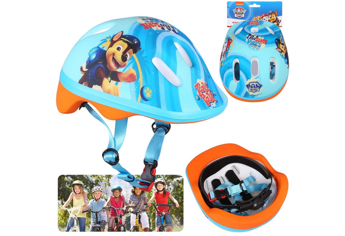 Sarcia.eu Fahrradhelm Paw Patrol Chase Marshall Bunter Kinder Fahrradhelm,Jungen,44-48 cm Sarcia.eu Fahrradhelm Paw Patrol Chase Marshall Bunter Kinder Fahrradhelm,Jungen,44-48 cm von Sarcia.eu