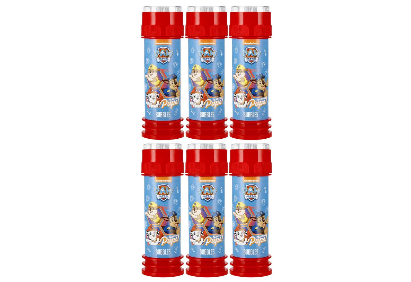 Sarcia.eu Seifenblasenspielzeug Paw Patrol Seifenblasen mit Spiel 55ml MY BUBBLE 12 Stück von Sarcia.eu