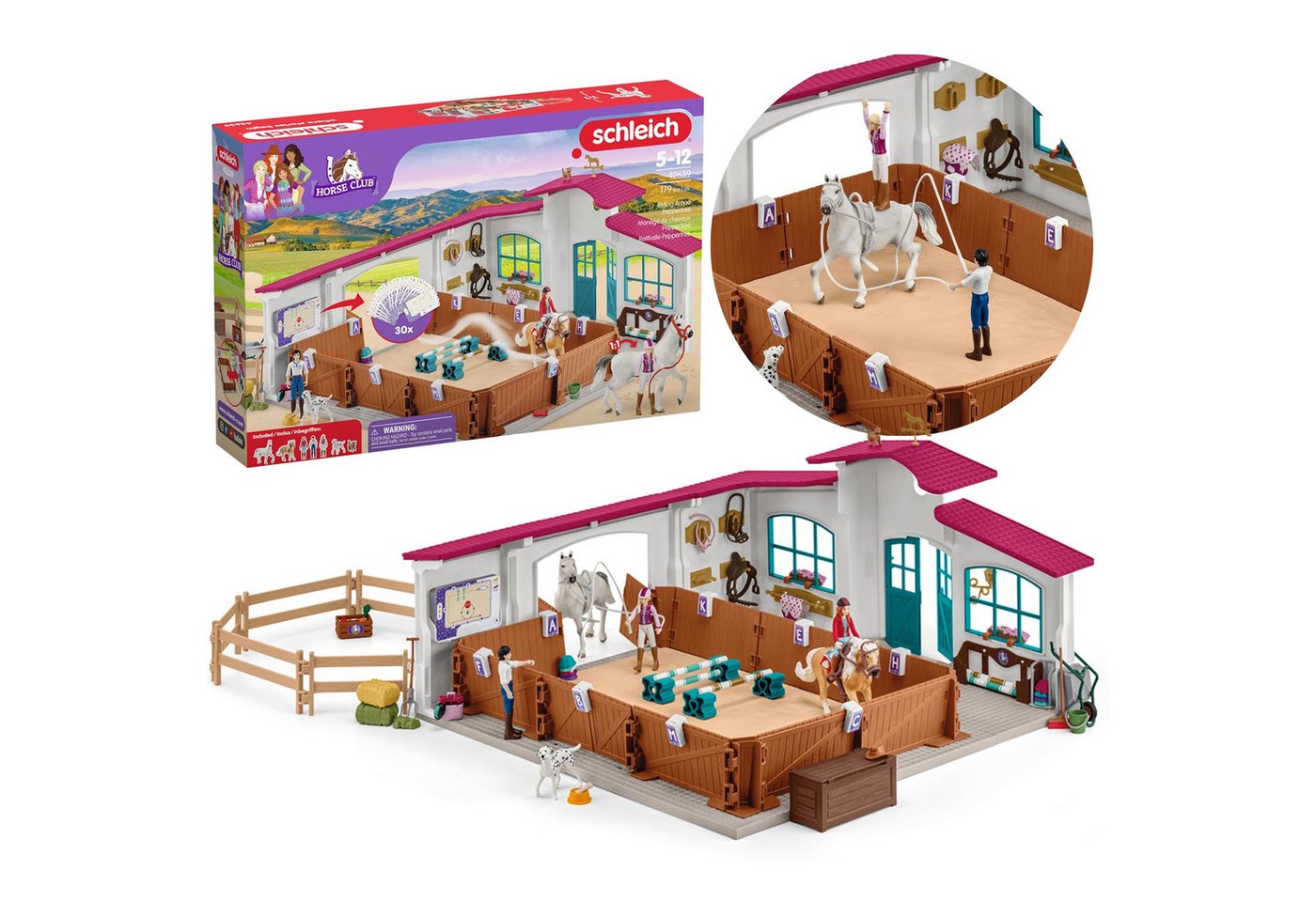 Sarcia.eu Spielfigur SLH42639 Schleich Horse Club - Reitplatz mit Zubehör 5+ von Sarcia.eu