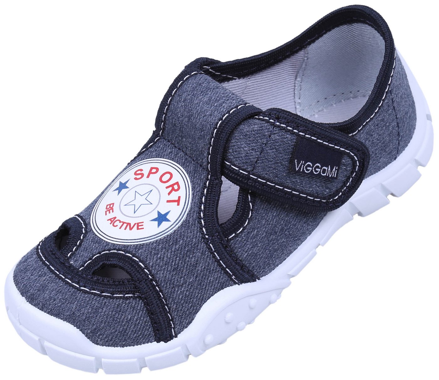 Sarcia.eu Sportschuhe für Jungen aus Jeans mit Klettverschluss ADAS SPORT 26 EU Babystiefel von Sarcia.eu