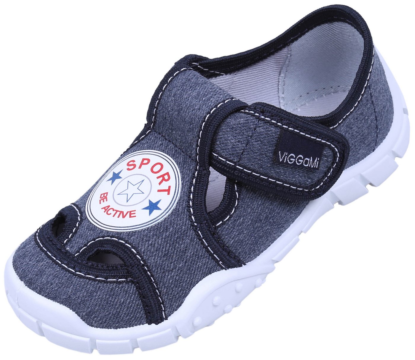 Sarcia.eu Sportschuhe für Jungen aus Jeans mit Klettverschluss ADAS SPORT 26 EU Babystiefel Sarcia.eu Sportschuhe für Jungen aus Jeans mit Klettverschluss ADAS SPORT 26 EU Babystiefel von Sarcia.eu