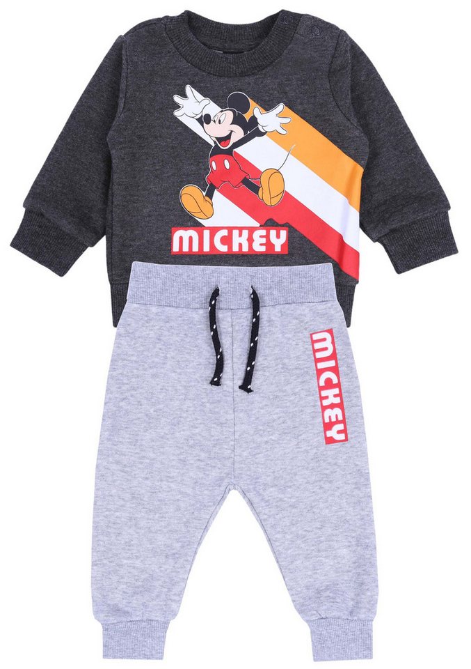 Sarcia.eu Trainingsanzug Grauer Trainingsanzug für Jungen Mickey Maus DISNEY 9-12 Monate von Sarcia.eu