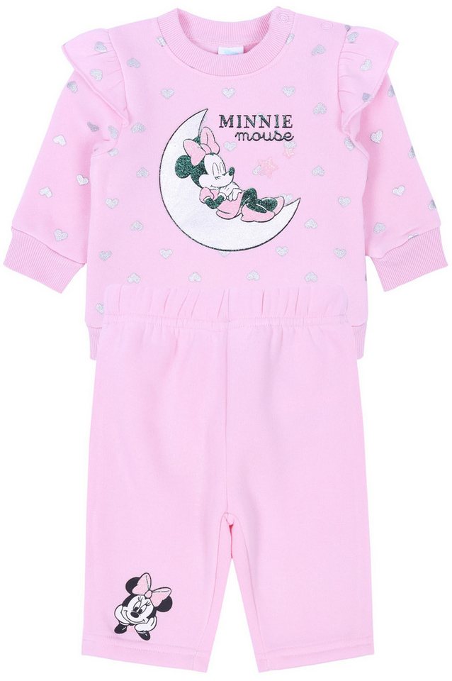Sarcia.eu Trainingsanzug Pinker Jogginganzug mit Rüsche Minnie Mouse DISNEY 23 Monate Sarcia.eu Trainingsanzug Pinker Jogginganzug mit Rüsche Minnie Mouse DISNEY 23 Monate von Sarcia.eu