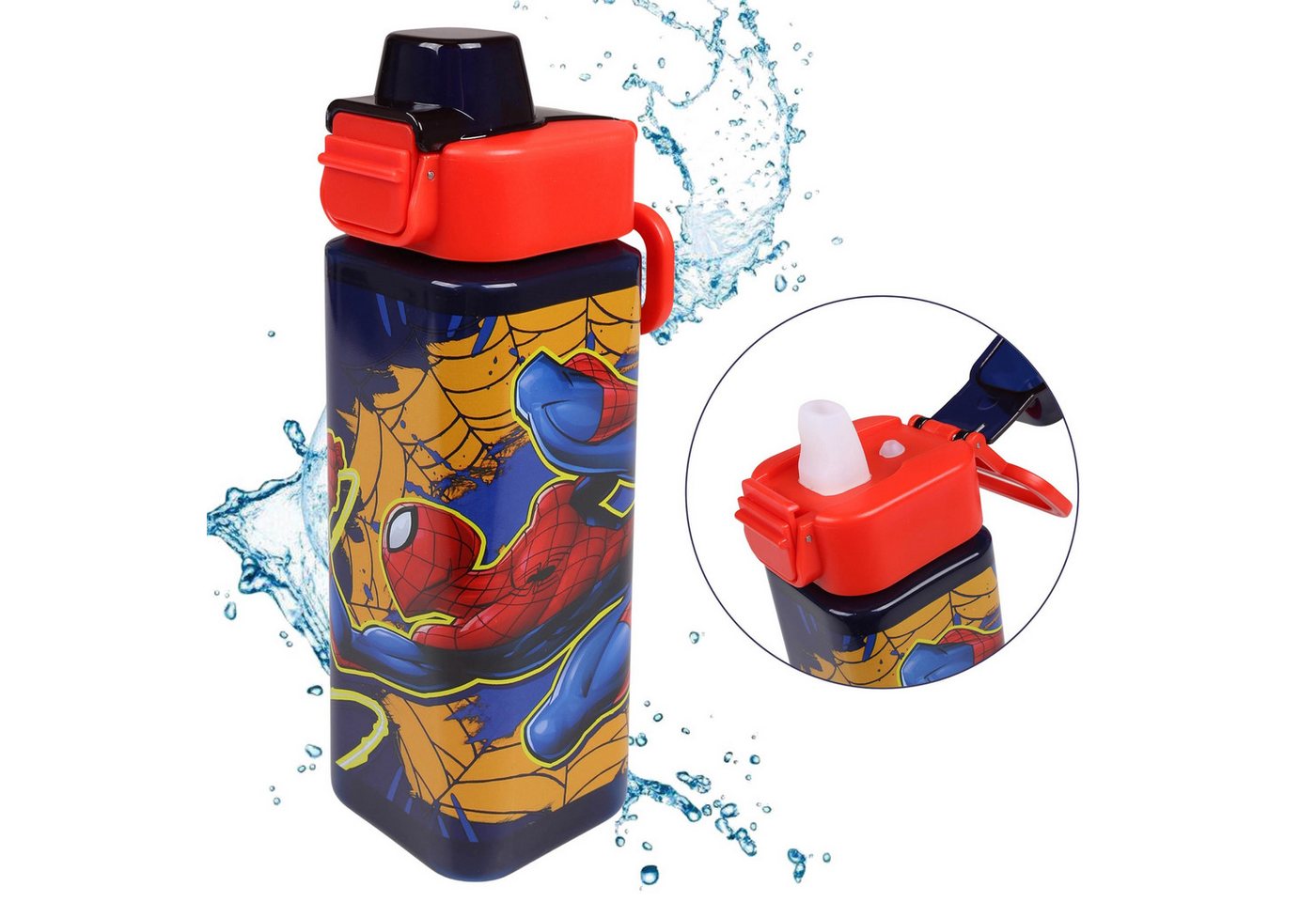 Sarcia.eu Trinkflasche MARVEL Trinkflasche mit Mundstück und Griff, 500 ml von Sarcia.eu