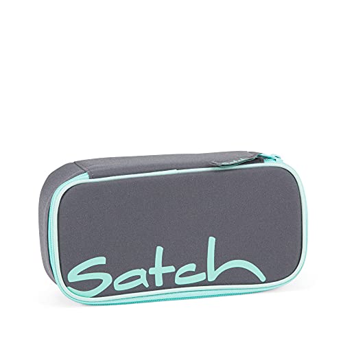 satch Schlamperbox Mäppchen groß, Trennfach, Geodreieck Mint Phantom - Mint satch Schlamperbox Mäppchen groß, Trennfach, Geodreieck Mint Phantom - Mint von satch