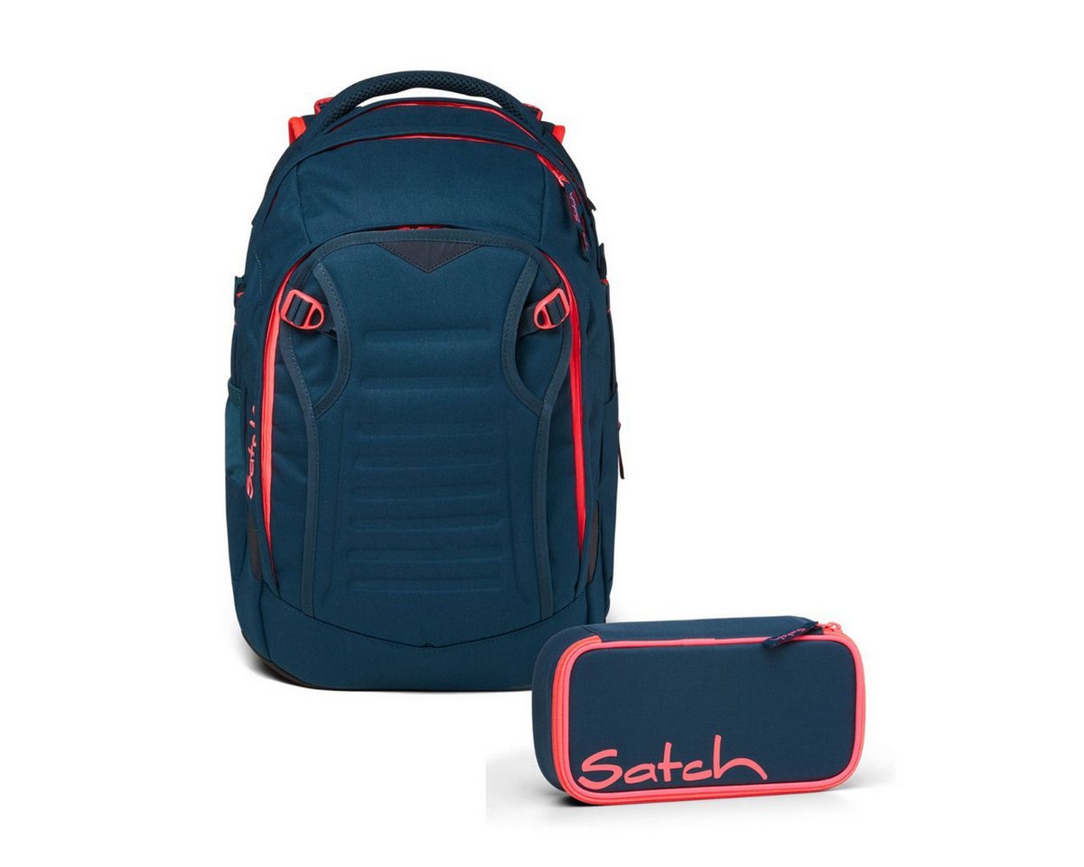 Satch Schulrucksack Match (2tlg., inkl. Schlamperbox) von Satch