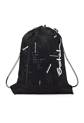 satch Sportbeutel Turnbeutel für Mädchen und Jungen mit Reißverschlussfach, 12 Liter, Rucksack fixierbar satch Sportbeutel Turnbeutel für Mädchen und Jungen mit Reißverschlussfach, 12 Liter, Rucksack fixierbar von satch