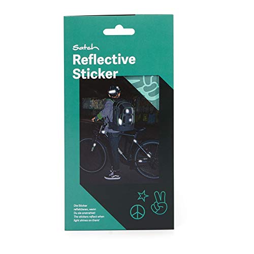 satch Reflective Sticker selbstklebend, hochreflektierend, abziehbar, 7 Stück satch Reflective Sticker selbstklebend, hochreflektierend, abziehbar, 7 Stück von satch