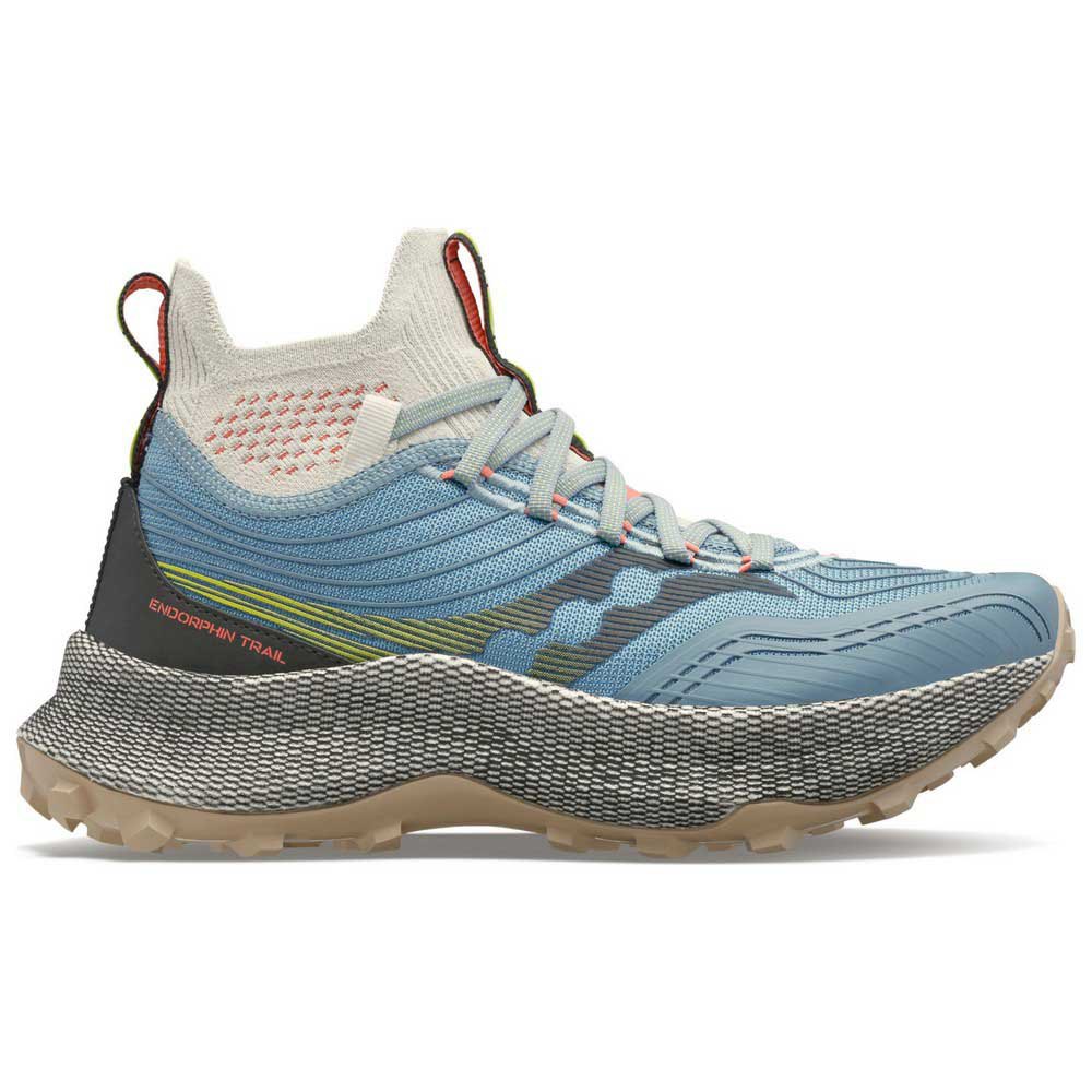 Saucony Endorphin Mid Trail Running Shoes Blau EU 42 1/2 Frau von Saucony