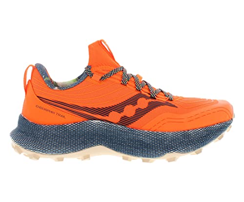 Saucony Herren Endorphin Trail Laufschuhe Trailschuh Gold - Rot 45 Saucony Herren Endorphin Trail Laufschuhe Trailschuh Gold - Rot 45 von Saucony