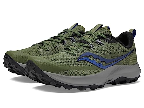 Saucony Herren Peregrine 13 Laufschuhe Trailschuh Oliv - Blau 42 Saucony Herren Peregrine 13 Laufschuhe Trailschuh Oliv - Blau 42 von Saucony
