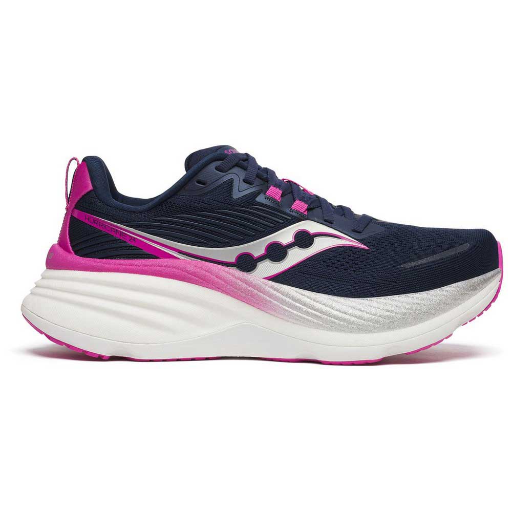 Saucony Hurricane 24 Running Shoes Blau EU 38 1/2 Frau Saucony Hurricane 24 Running Shoes Blau EU 38 1/2 Frau von Saucony