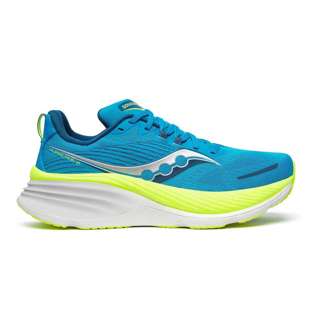 Saucony Hurricane 24 Running Shoes Blau EU 42 1/2 Mann Saucony Hurricane 24 Running Shoes Blau EU 42 1/2 Mann von Saucony