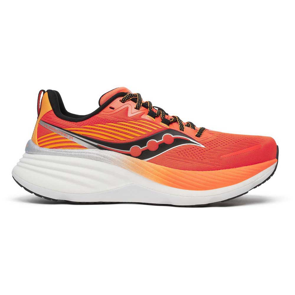 Saucony Hurricane 24 Running Shoes Orange EU 42 1/2 Mann Saucony Hurricane 24 Running Shoes Orange EU 42 1/2 Mann von Saucony