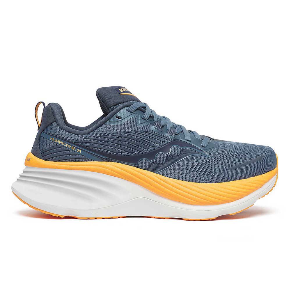 Saucony Hurricane 24 Running Shoes Gelb,Blau EU 40 1/2 Frau von Saucony