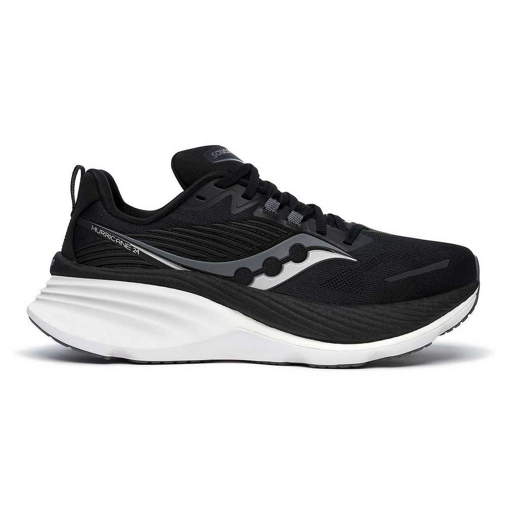 Saucony Hurricane 24 Wide Running Shoes Schwarz EU 42 Mann Saucony Hurricane 24 Wide Running Shoes Schwarz EU 42 Mann von Saucony