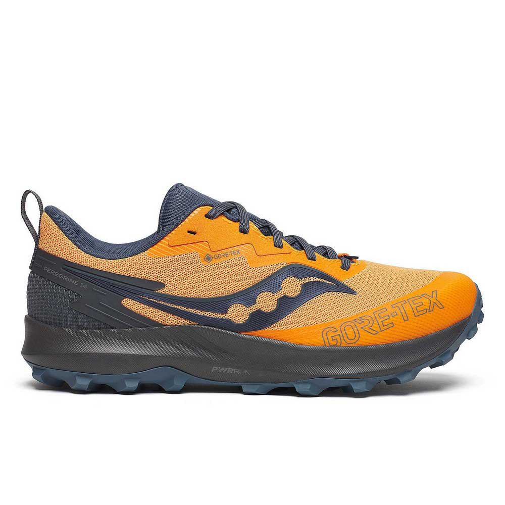 Saucony Peregrine 14 Goretex Trail Running Shoes Orange EU 43 Mann von Saucony