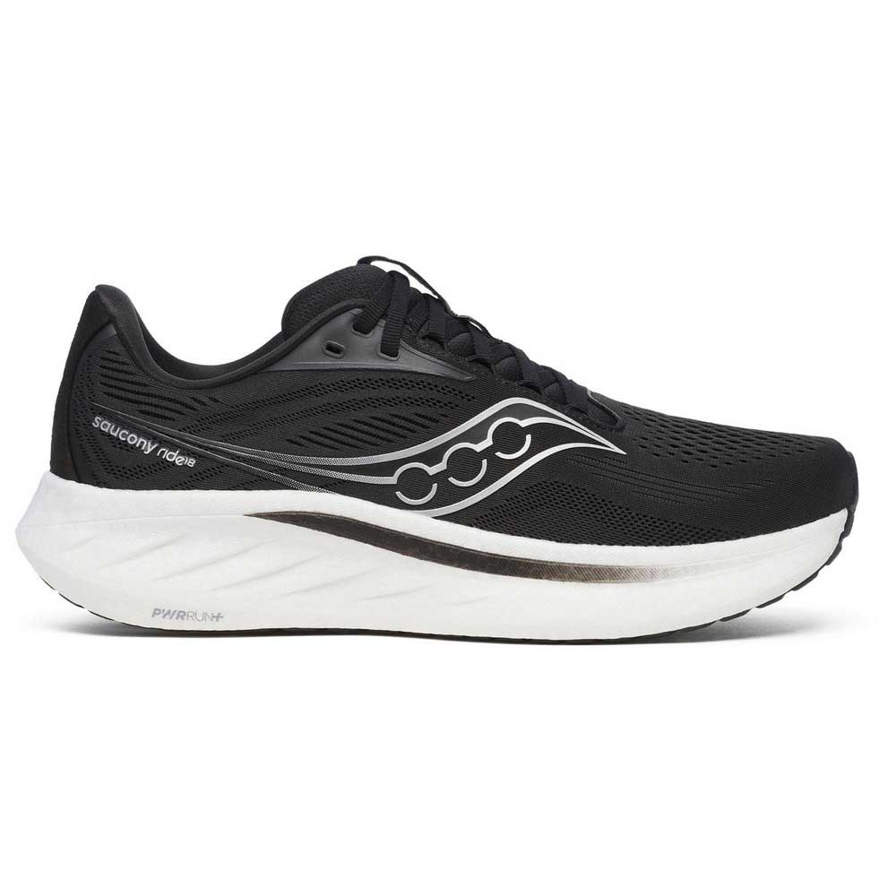 Saucony Ride 18 Running Shoes Schwarz EU 46 Mann von Saucony