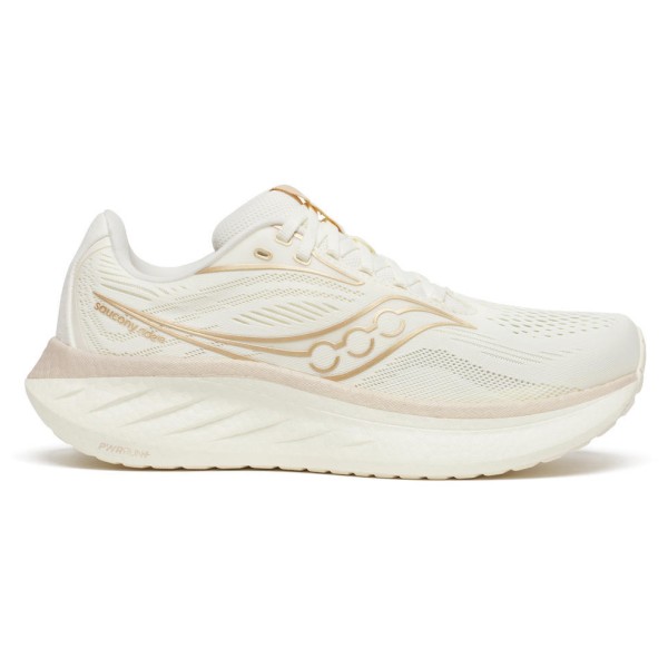 Saucony - Women's Ride 18 - Runningschuhe Gr 8 beige/weiß von Saucony