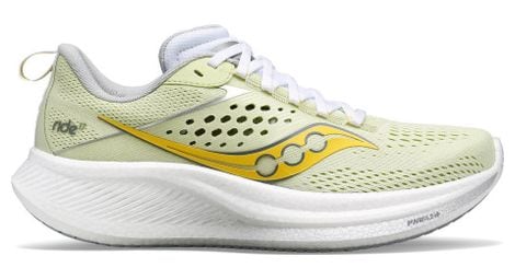 damen laufschuhe saucony ride 17 grun gelb von Saucony