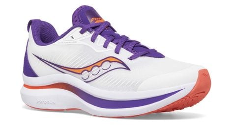 saucony endorphin kdz kinder laufschuhe weis violett orange von Saucony