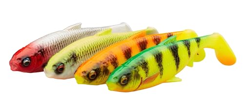 Savage Gear 3D River Plötze Mix - 4er-Pack realistischer Rotaugenköder für dunkle und trübe Gewässer - ideal für Barsch, Hecht, Zander und Vielfischangler Clear Water Mix 8 cm Savage Gear 3D River Plötze Mix - 4er-Pack realistischer Rotaugenköder für dunkle und trübe Gewässer - ideal für Barsch, Hecht, Zander und Vielfischangler Clear Water Mix 8 cm von Savage Gear