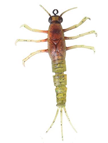 Savage Gear 3D TPE Mayfly Nymph 5cm 2,5g - Maifliege, Farbe:Olive Savage Gear 3D TPE Mayfly Nymph 5cm 2,5g - Maifliege, Farbe:Olive von Savage Gear