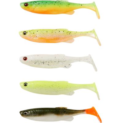 Savage Gear Fat Minnow T-Tail 9cm 7G Darkwater Mix 5Pcs von Savage Gear